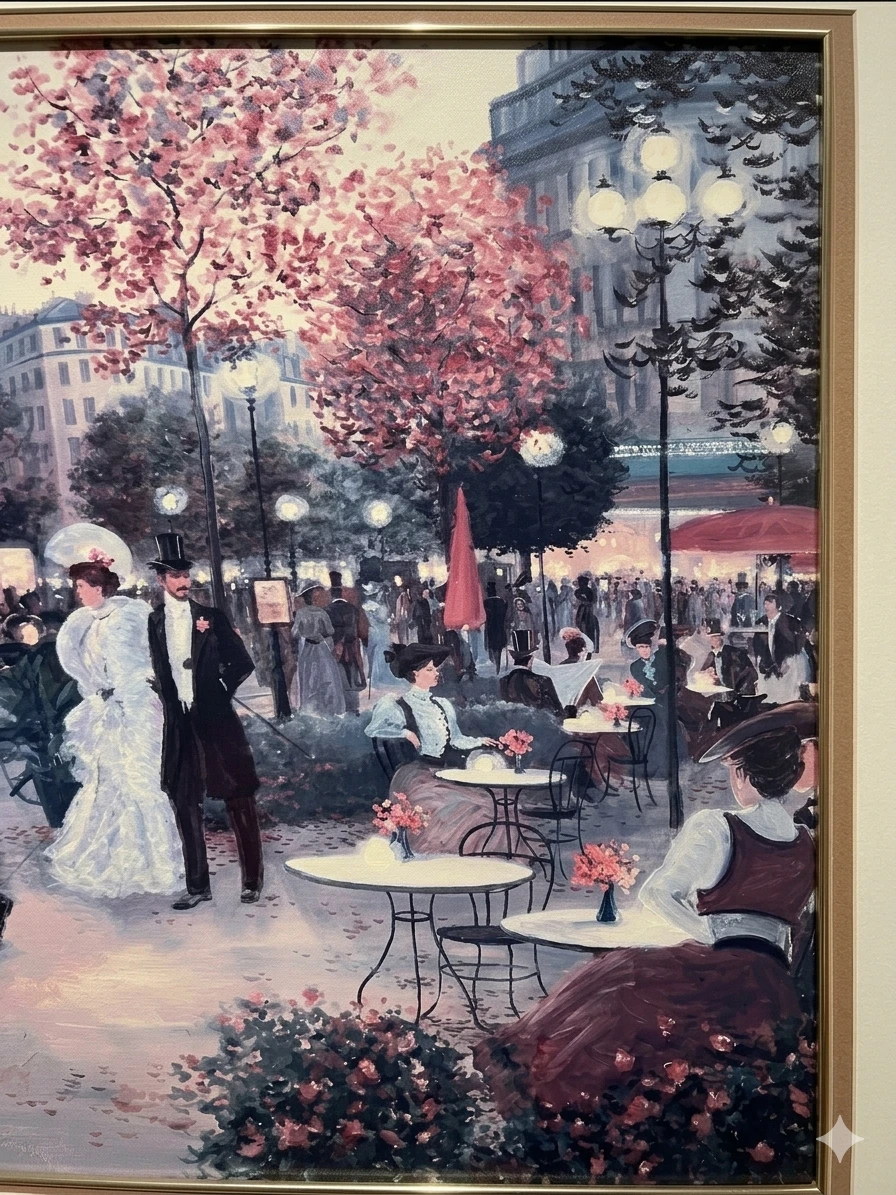 Christa Kieffer "Parisian Promenade" Fine Art Print - photo 2