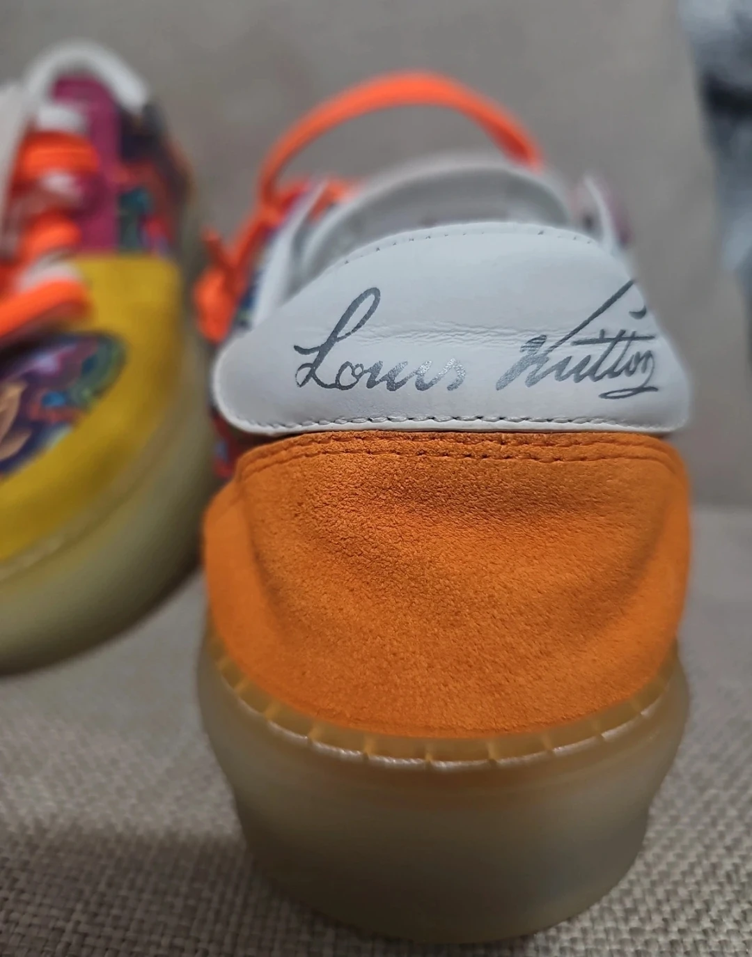Louis Vuitton Multicolor "LV Initials" Sneakers - Size 37 - photo 3
