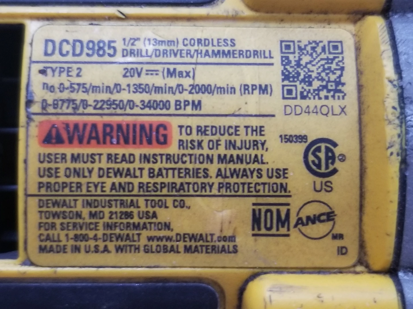 DEWALT 20V MAX Hammer Drill Impact Driver Combo Kit - photo 4