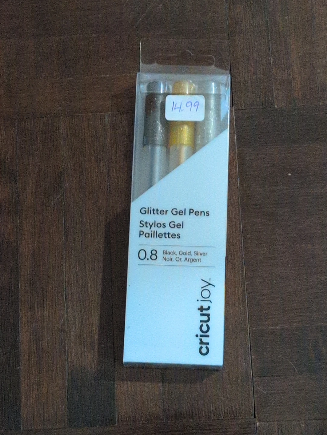 Cricut Joy Glitter Gel Pens - Black, Gold, Silver