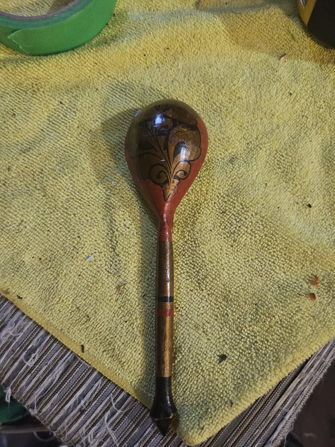 Hand-painted Wooden Spoon - photo 5