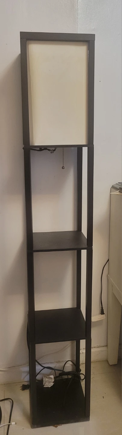 Floor Lamp with Shelves - photo 2