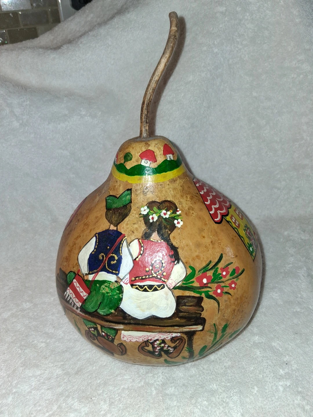 Hand-painted Gourd Art