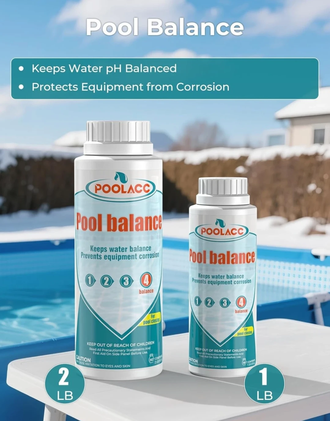 New deluxe winter pool closing kit for 35,000 gallons - photo 3