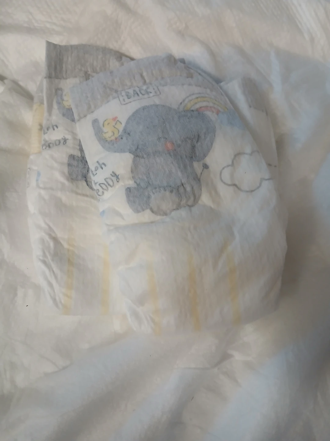 Baby Diapers with Elephant Design