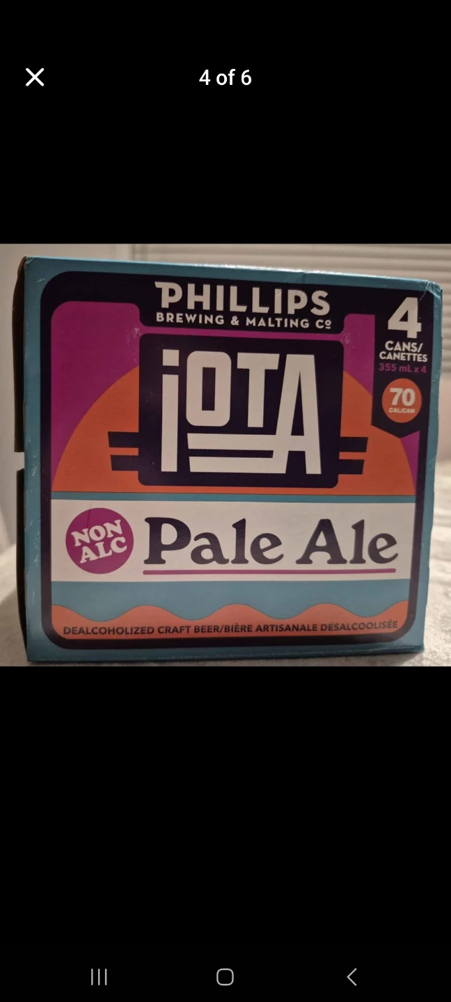 Phillips Brewing iOTA Non-Alc Pale Ale & Pilsner - photo 4