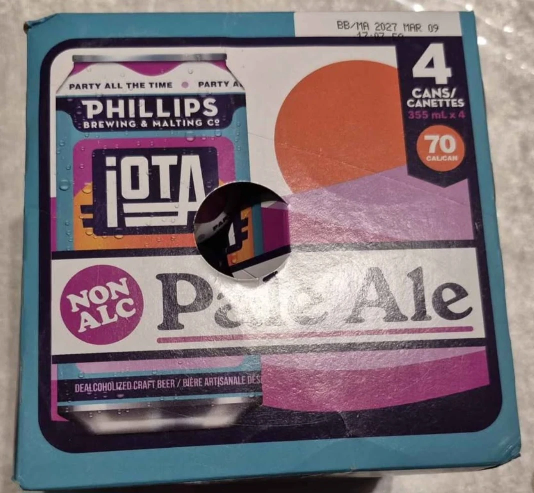 Phillips Brewing iOTA Non-Alc Pale Ale & Pilsner - photo 5