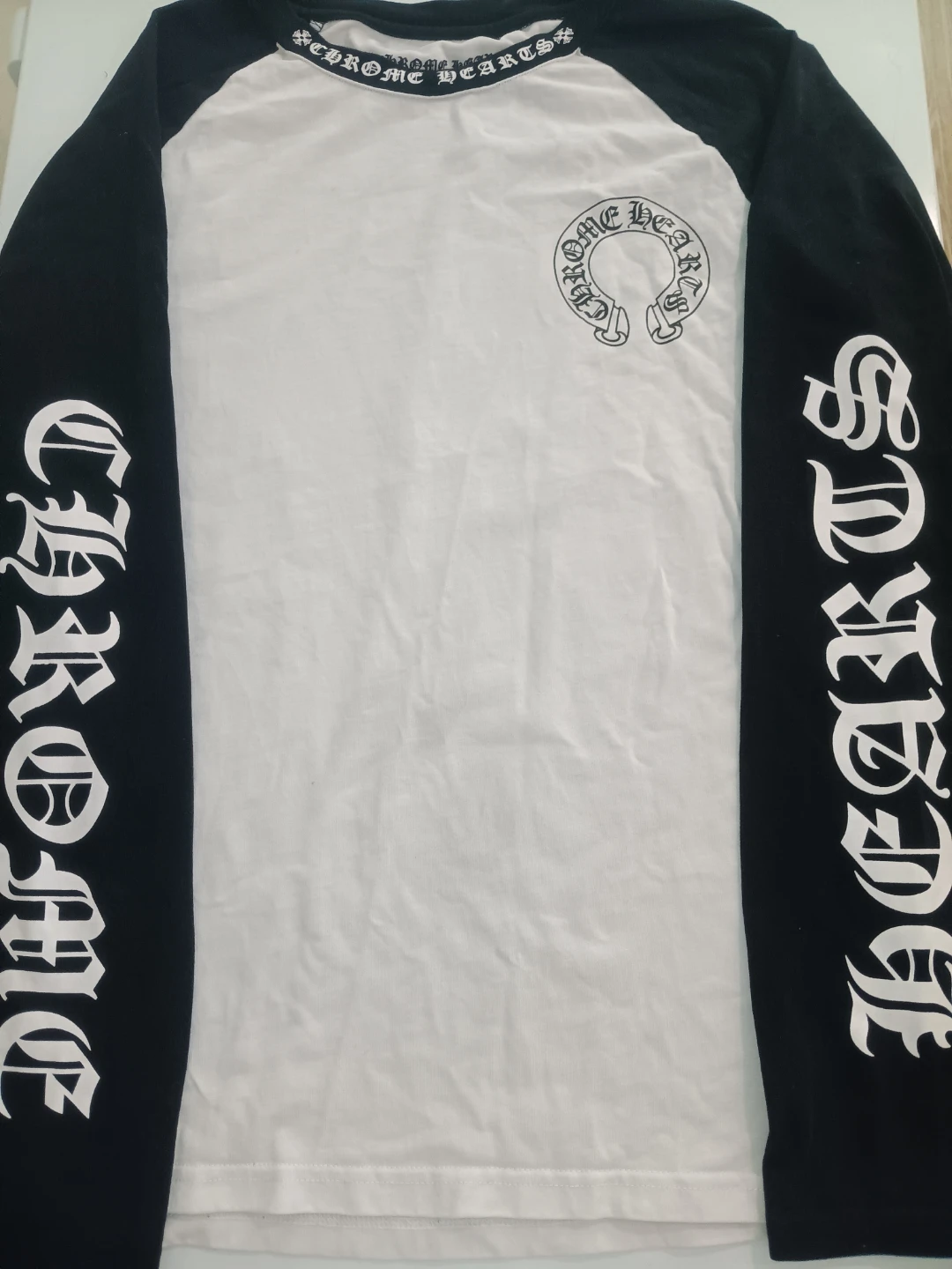 Chrome Hearts Long Sleeve Baseball T-Shirt