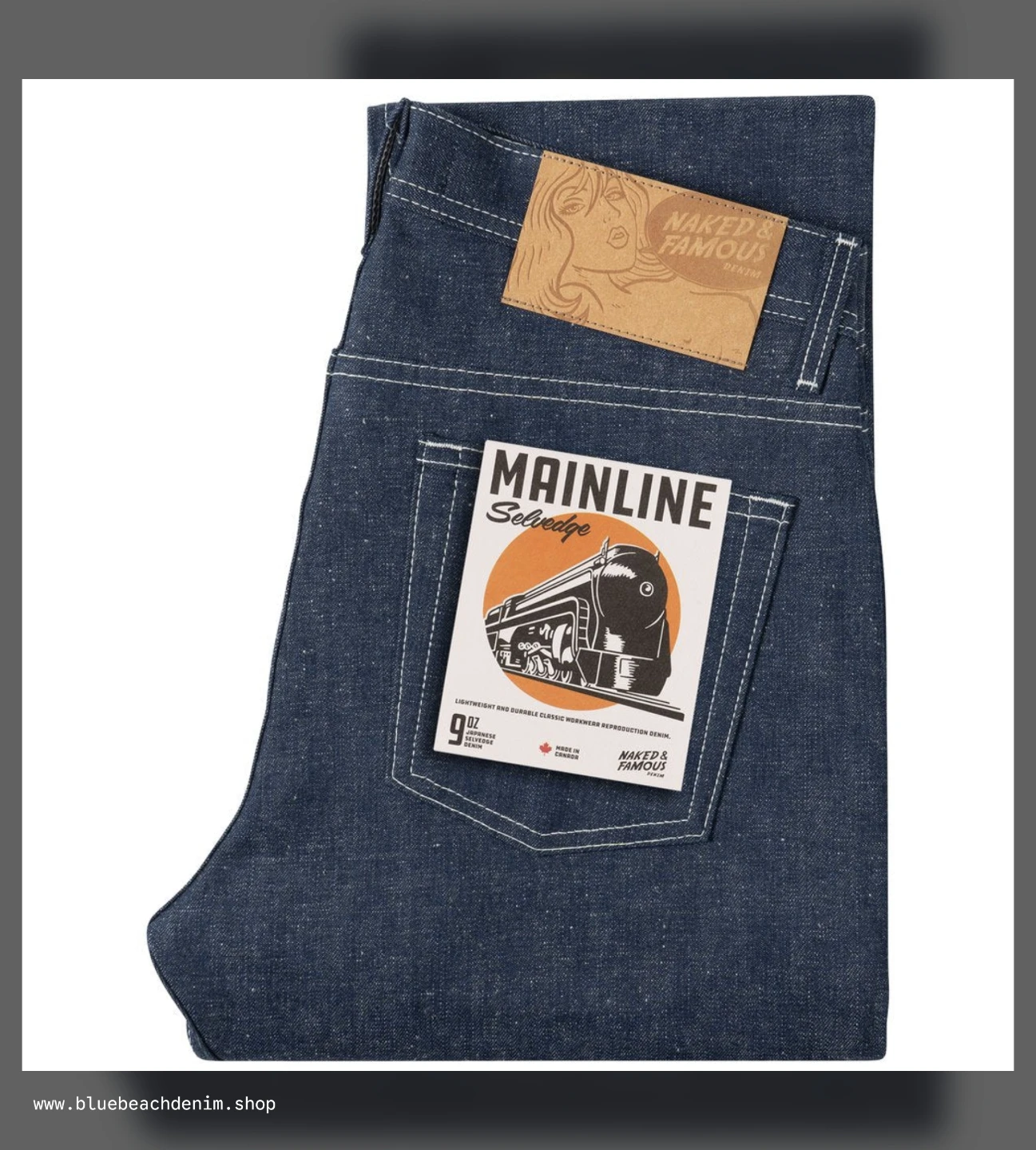Naked & Famous "Super Guy" Mainline Selvedge Indigo Jeans in Queens, NY