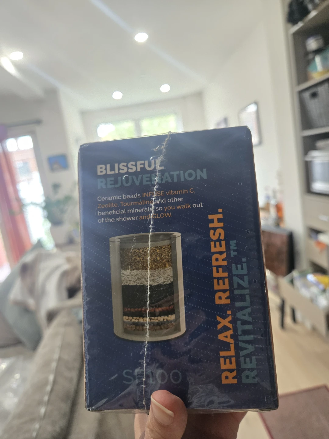 BLISSFUL REJUVENATION SF100 Shower Filter