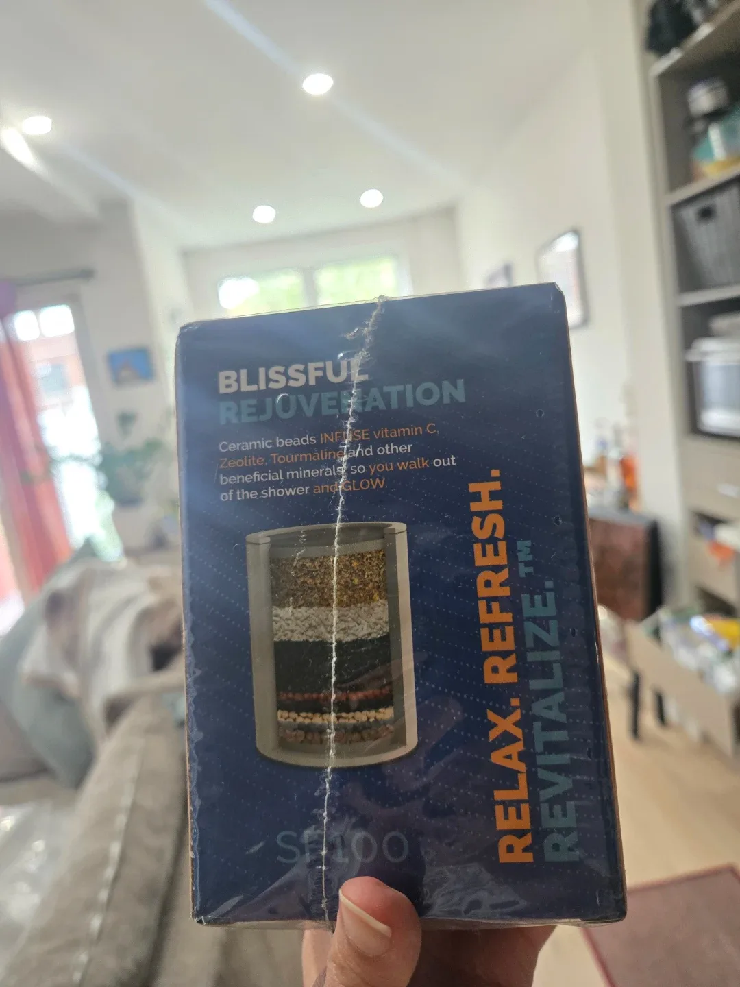BLISSFUL REJUVENATION SF100 Shower Filter
