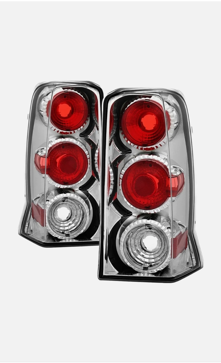 Chrome Tail Lights 02-06 escalade