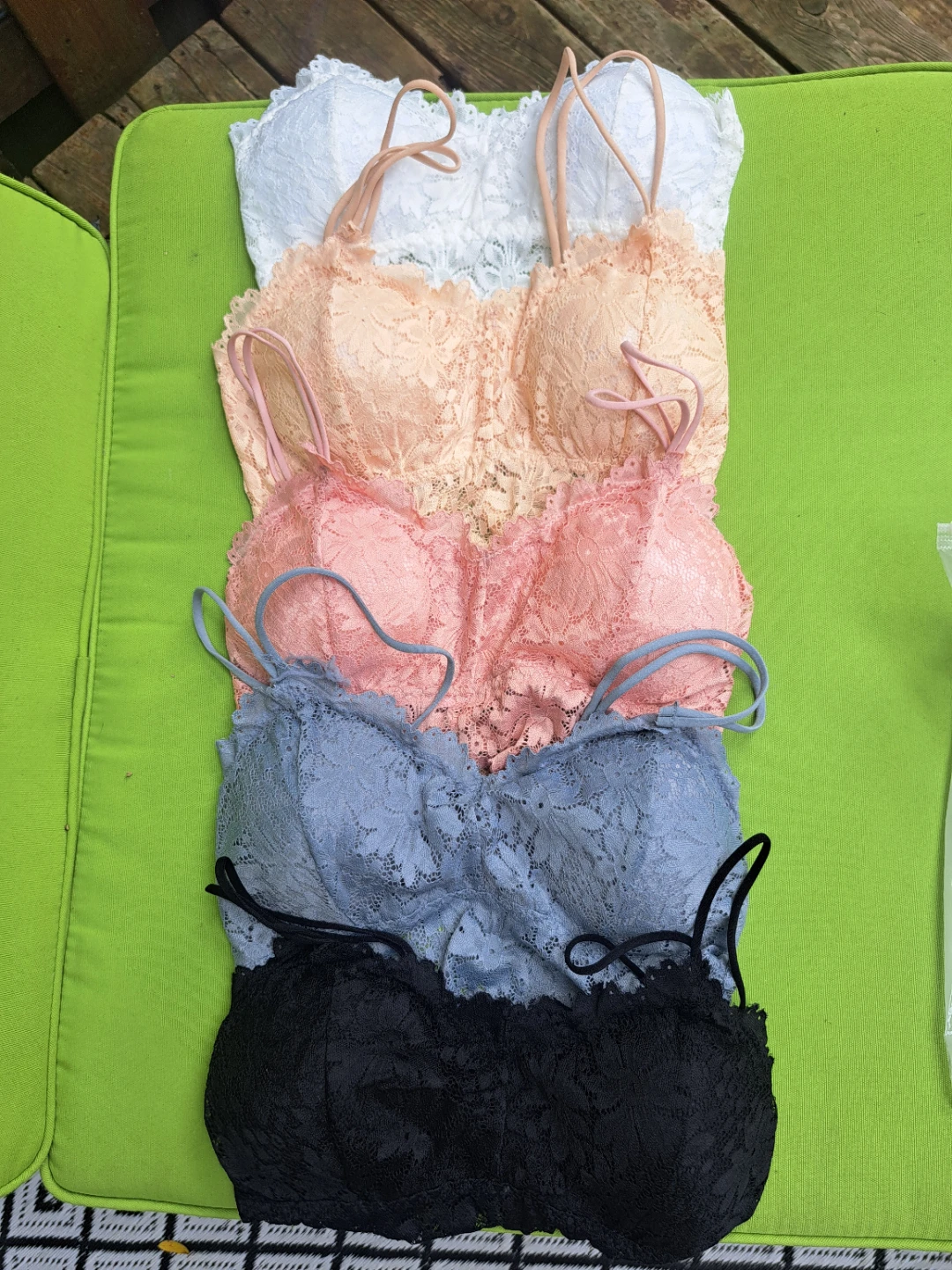 Lace Bralette Tops (Set of 5) - photo 5
