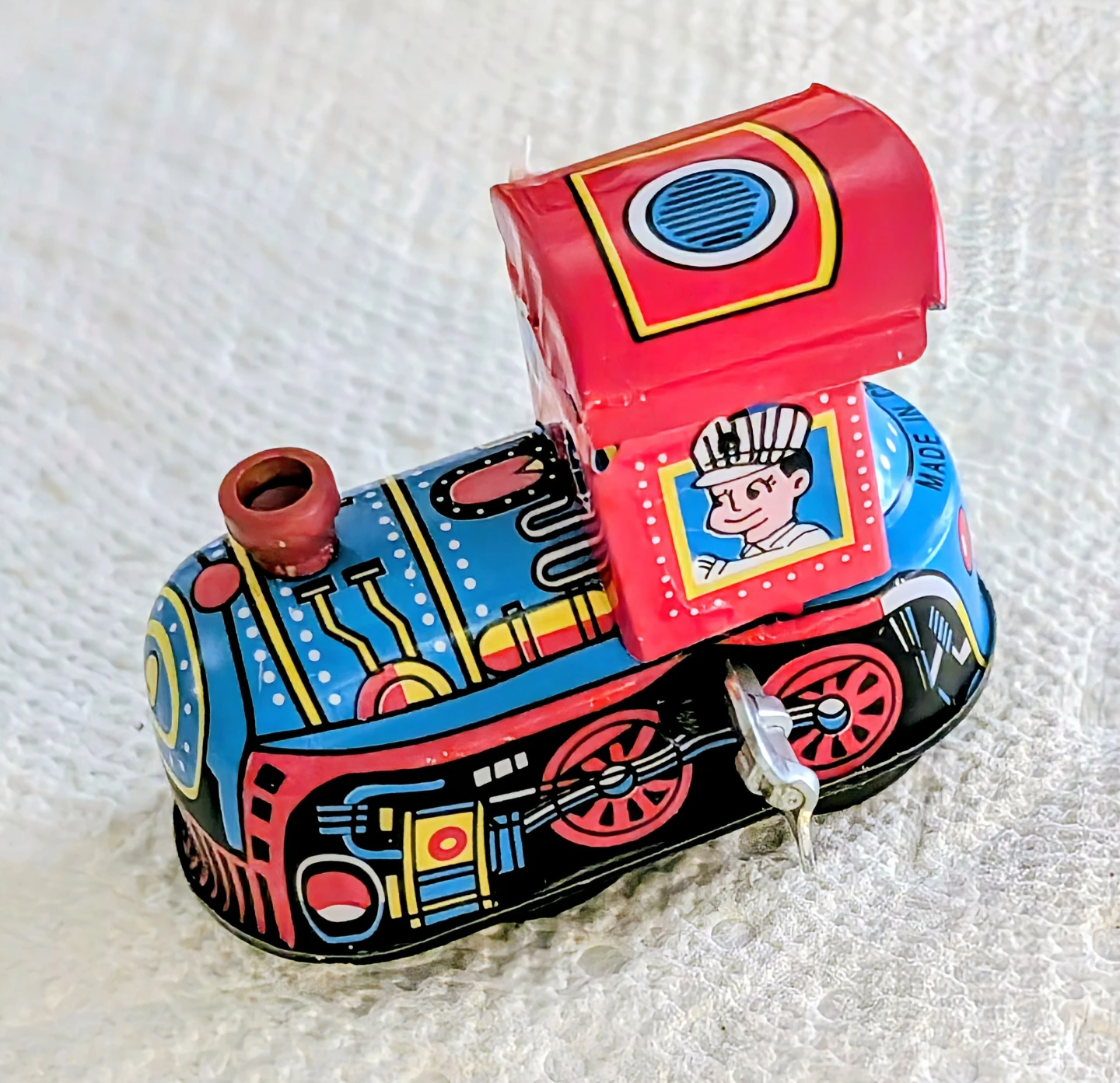 Wind-up Tin Toy Train MS 237