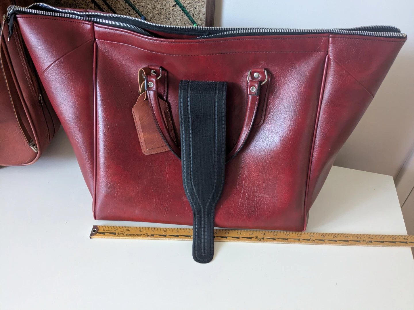 Leather luggage - photo 2