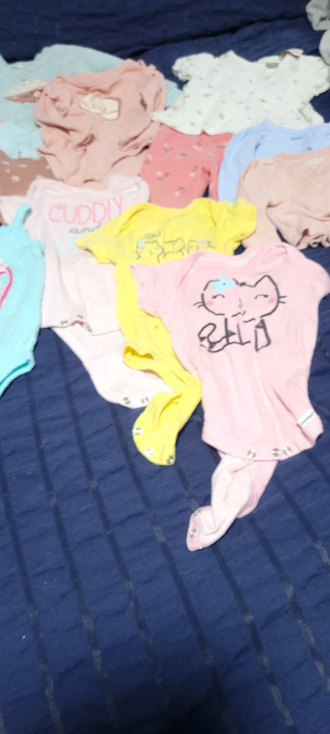 Carter's baby girl clothing bundle 9 months - photo 5