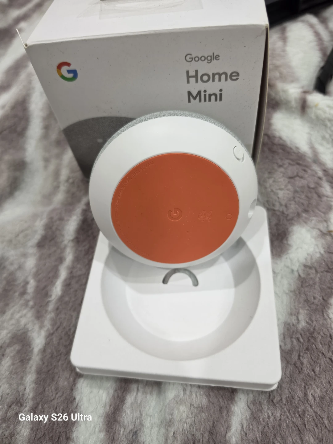 Google Home Mini Smart Speaker (Grey) - photo 2