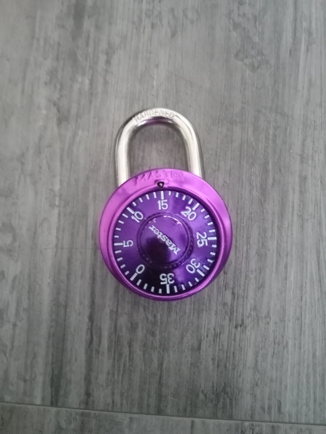 Purple Master Lock