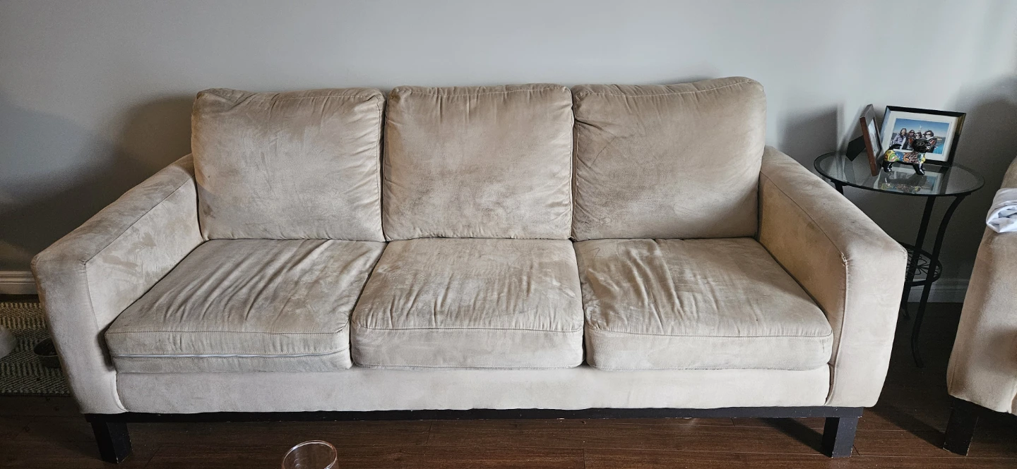 Sofa and chair