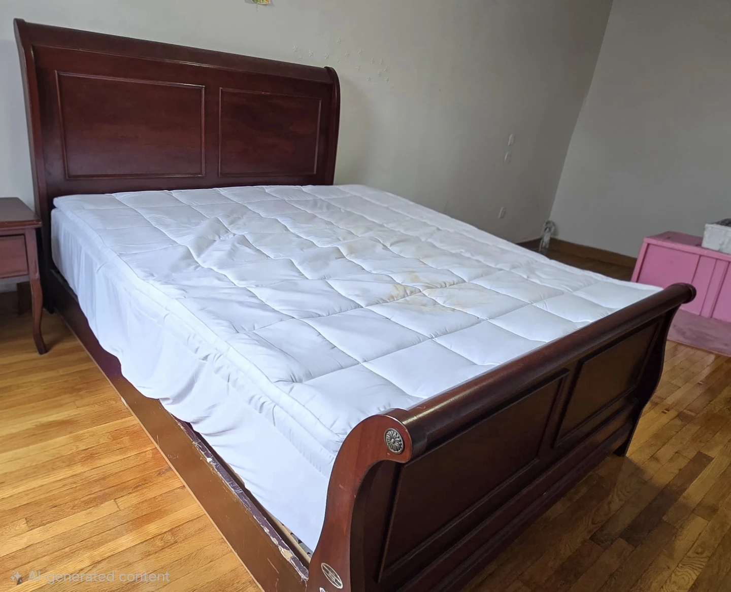 Queen size, Bed Frame, mattress, Dresser, Nightstand - photo 2