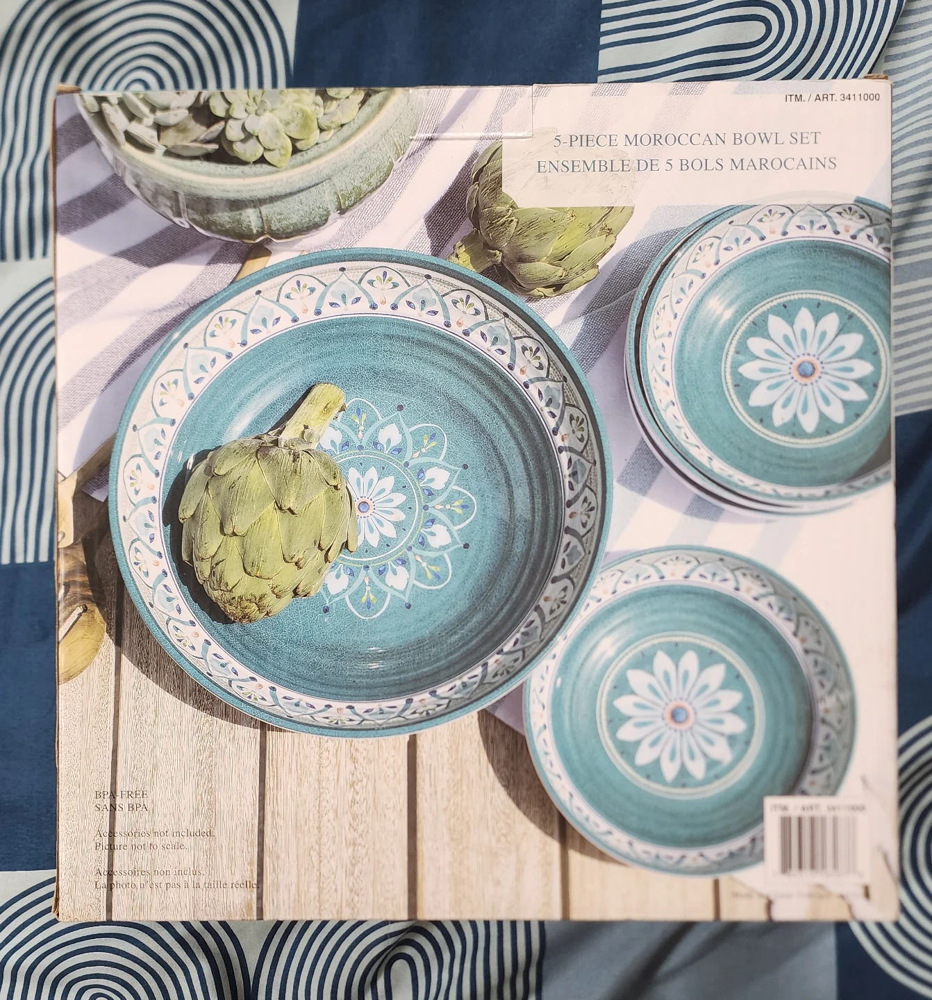 5-Piece Moroccan Bowl Set - photo 2