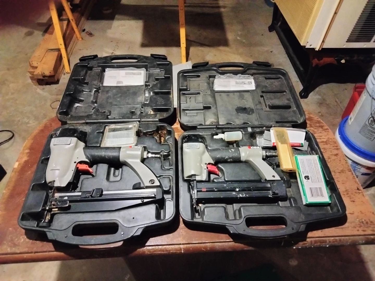 Porter-Cable Brad Nailer and Finish Nailer Set