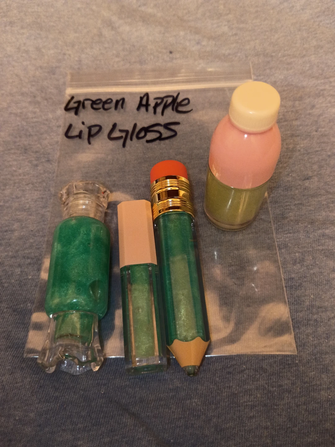 Glitter & Non Glitter Lip Gloss Set - Various Flavors - photo 4