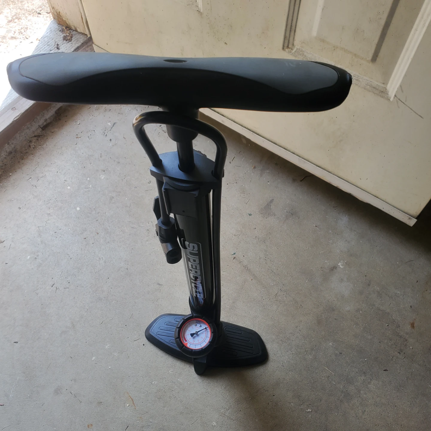Supercycle Floor Bike Pump with Gauge - photo 2