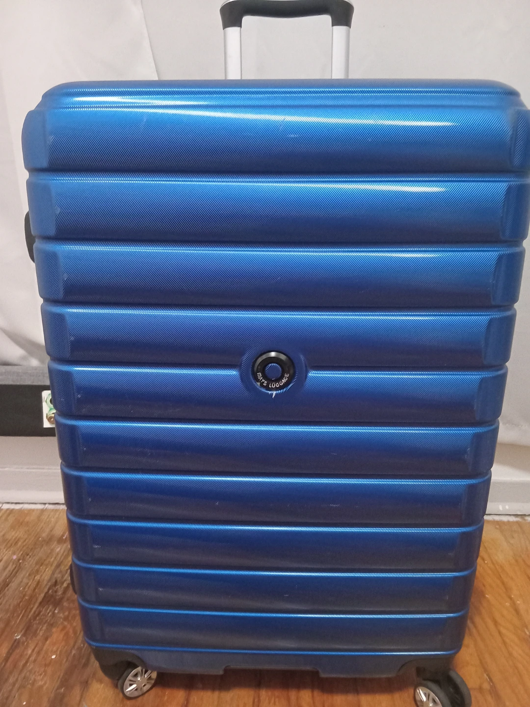 Blue Hardside Spinner Luggage