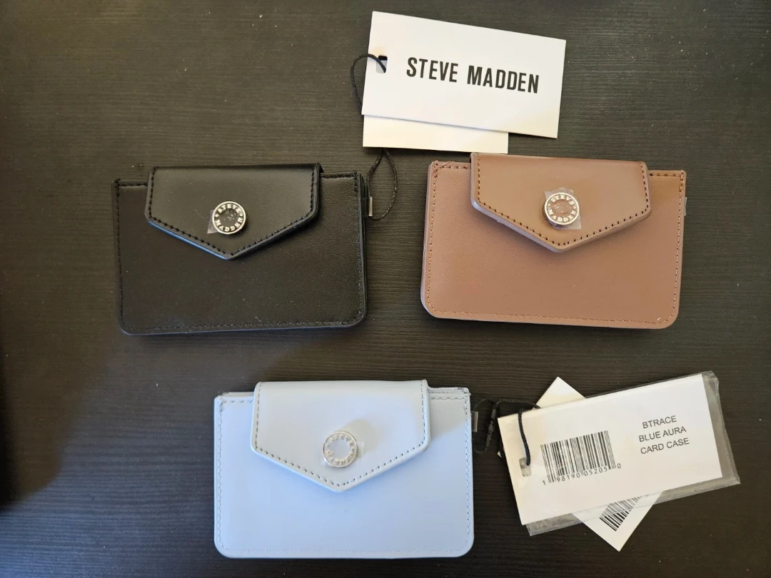 Steve Madden Btrace Card Cases (3 Colors)