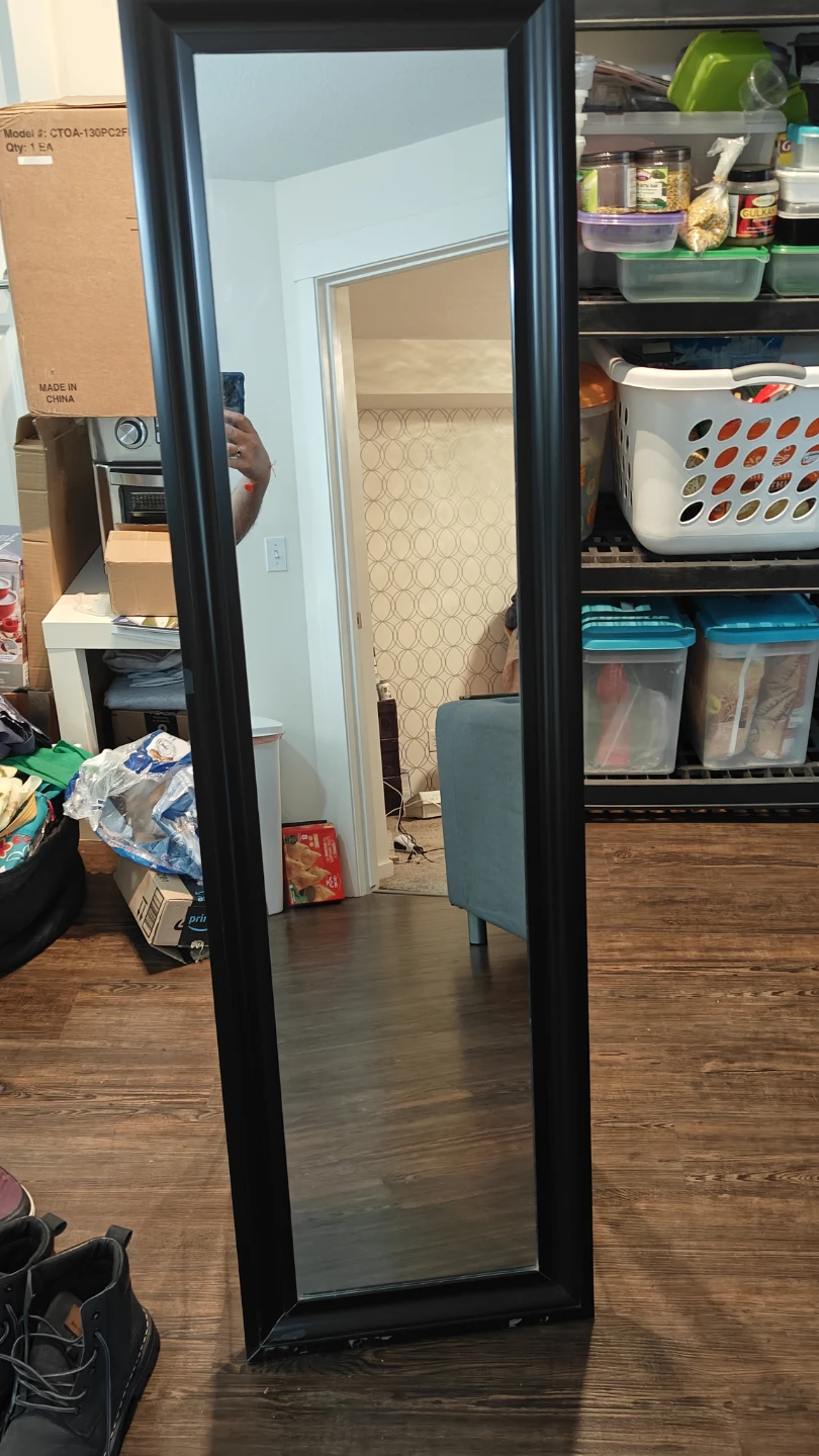 Black Framed Full Length Mirror