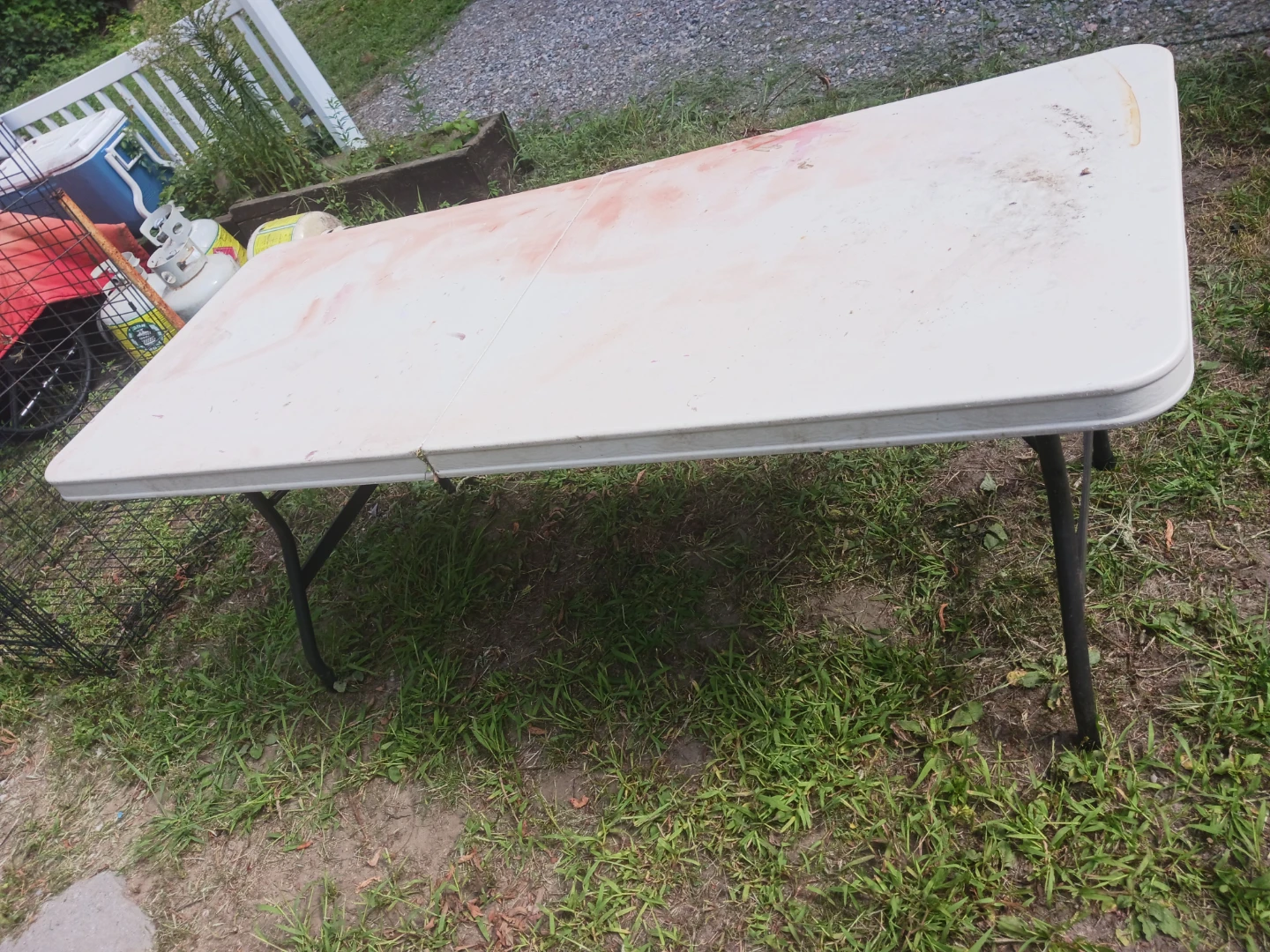 Folding Table 73x31 inch
