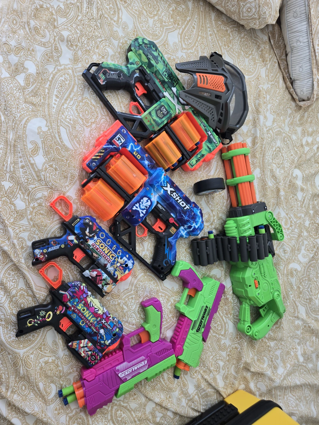 Assorted Toy  Blasters and Darts