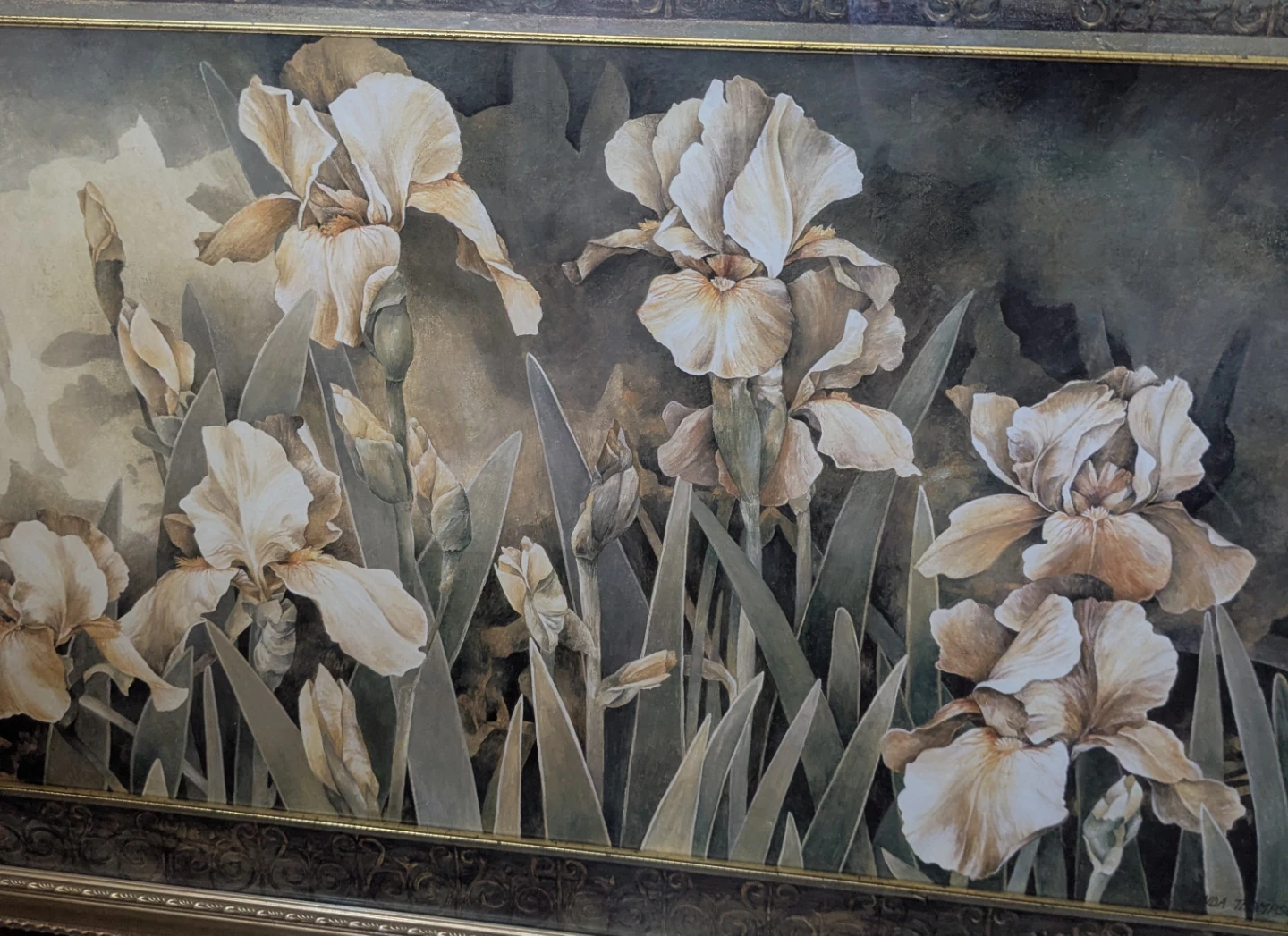 Framed Iris Wall Art - photo 2
