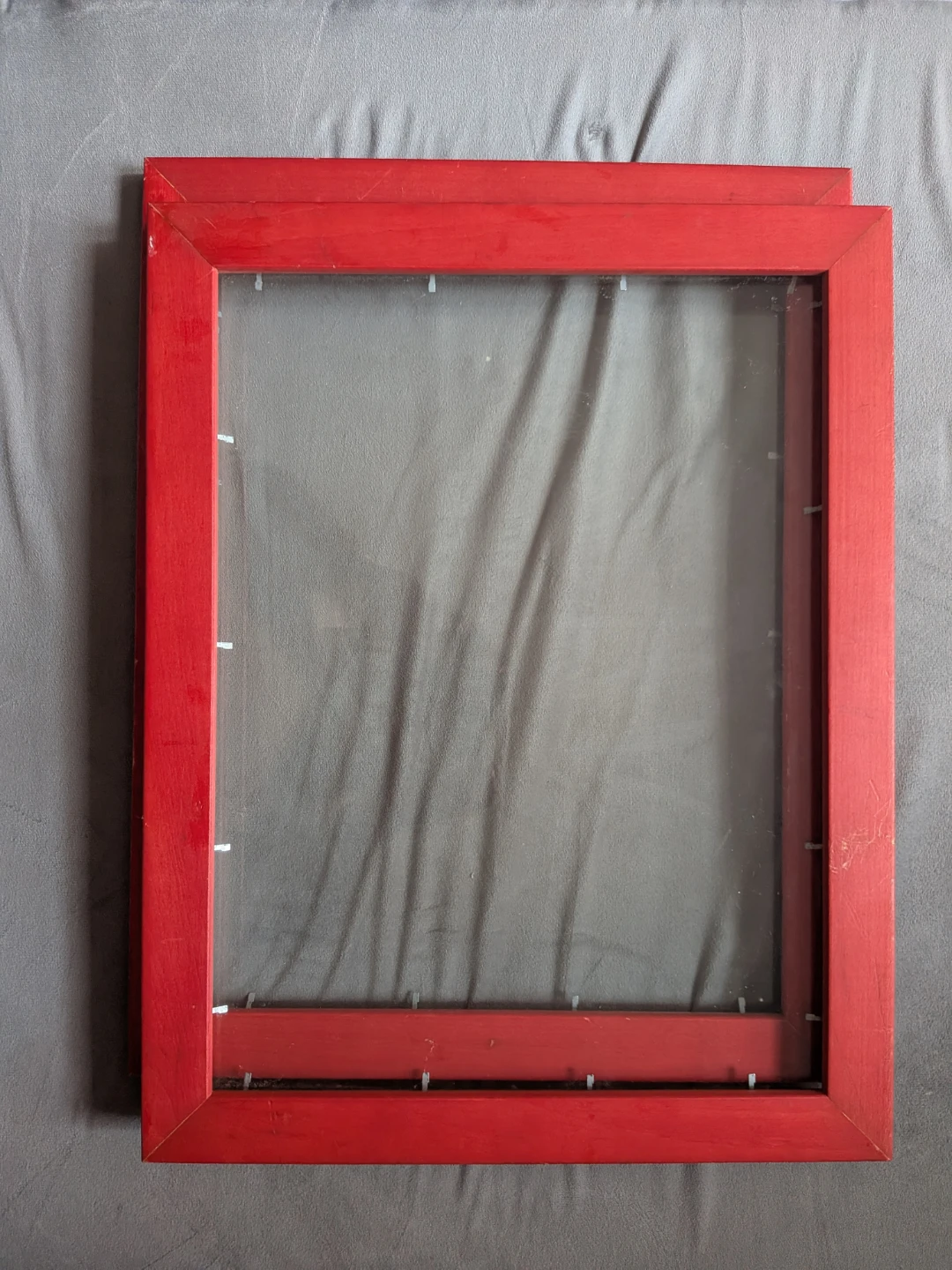 Red Wooden Picture Frame (2)
