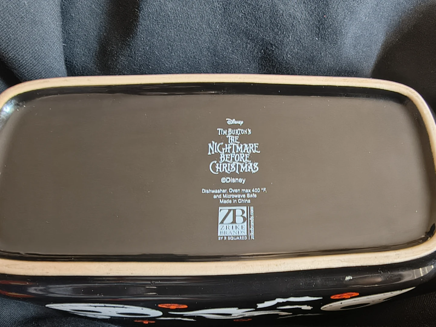 Disney The Nightmare Before Christmas Jack Skellington Dish - photo 3