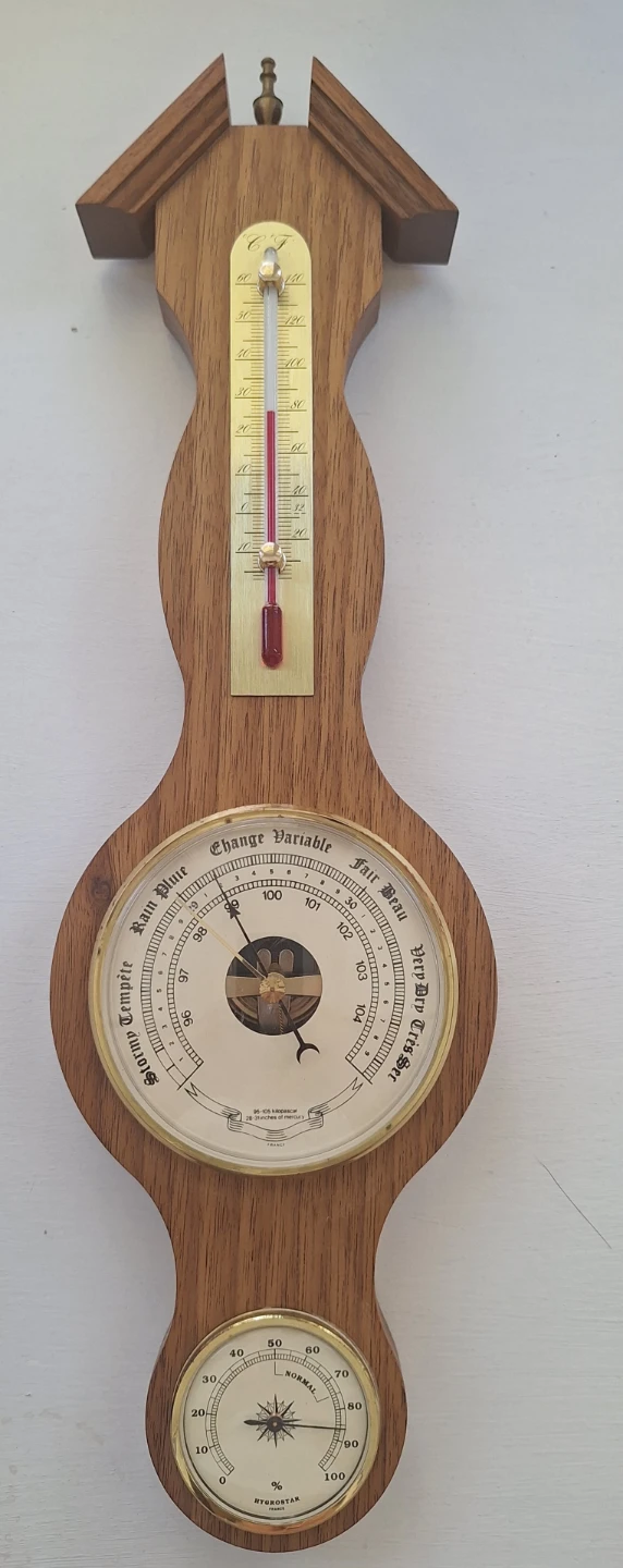 Vintage Weather Station, France