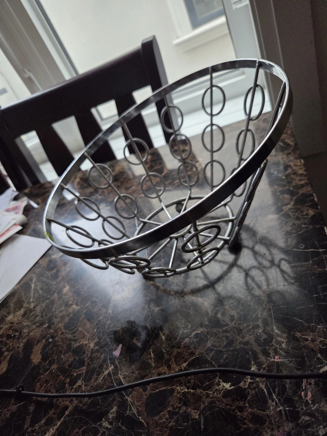 Metal Wire Fruit Bowl
