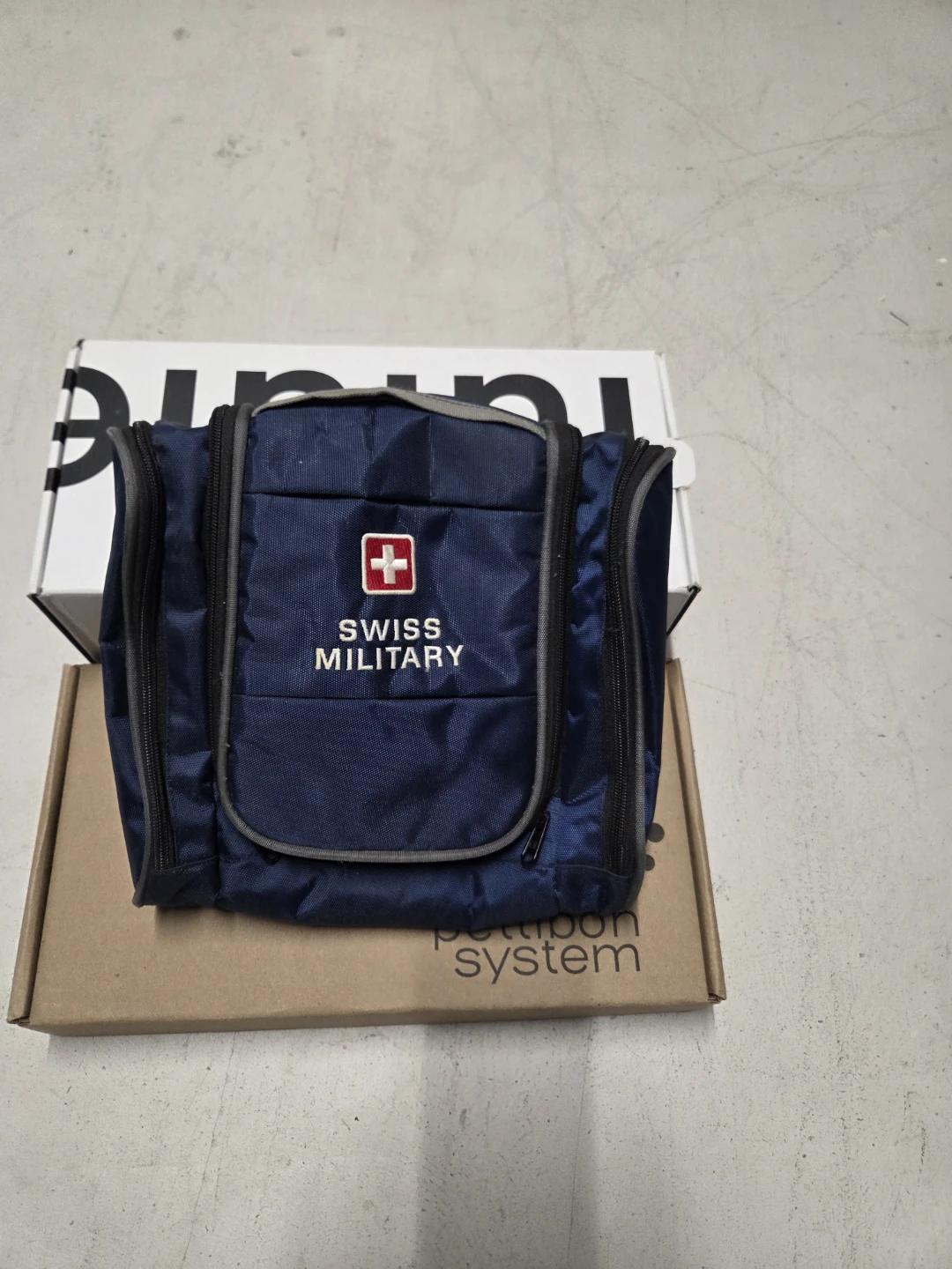Swiss Military Blue Toiletry Bag
