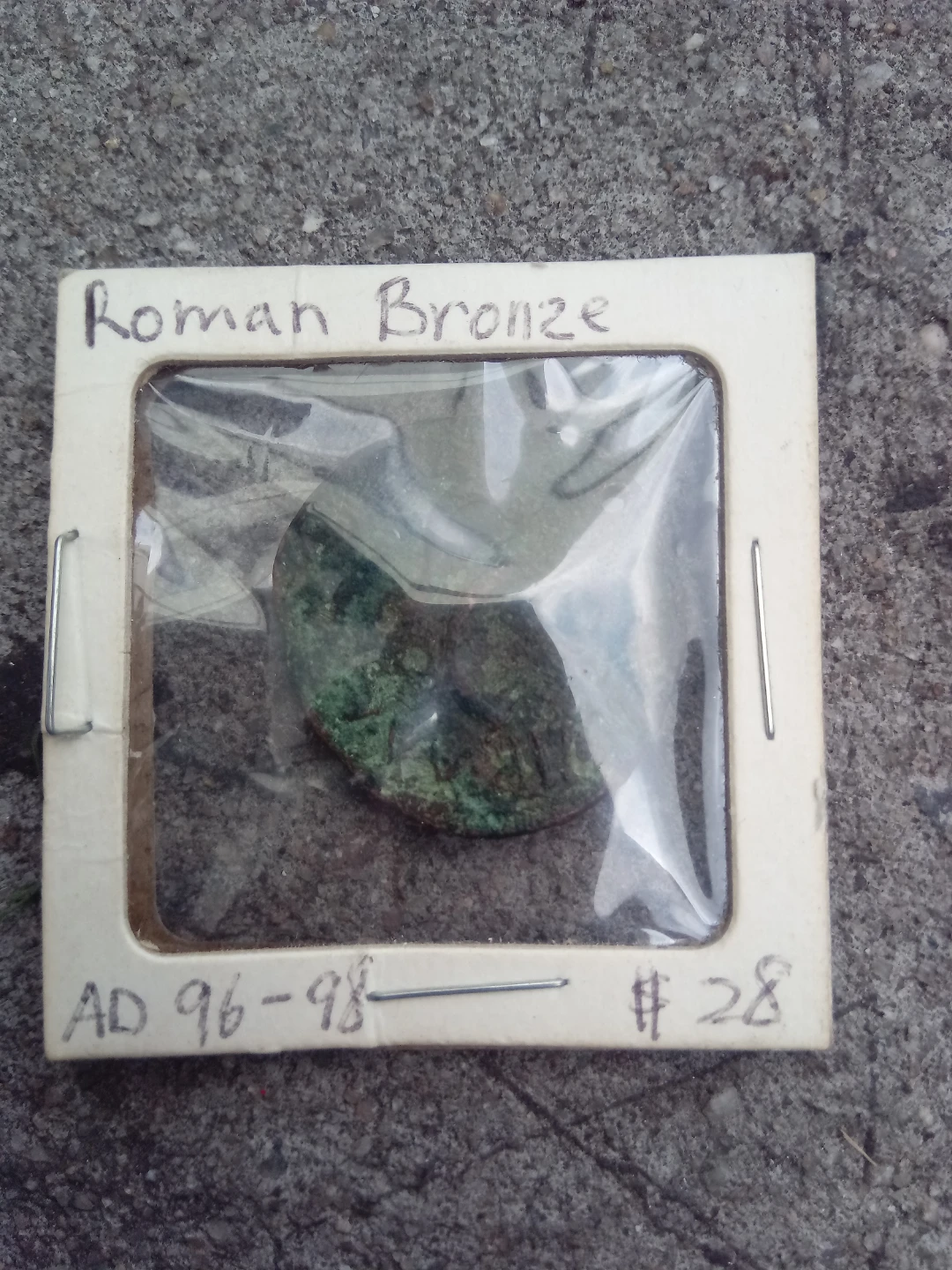 Roman Bronze Coin AD 96-98