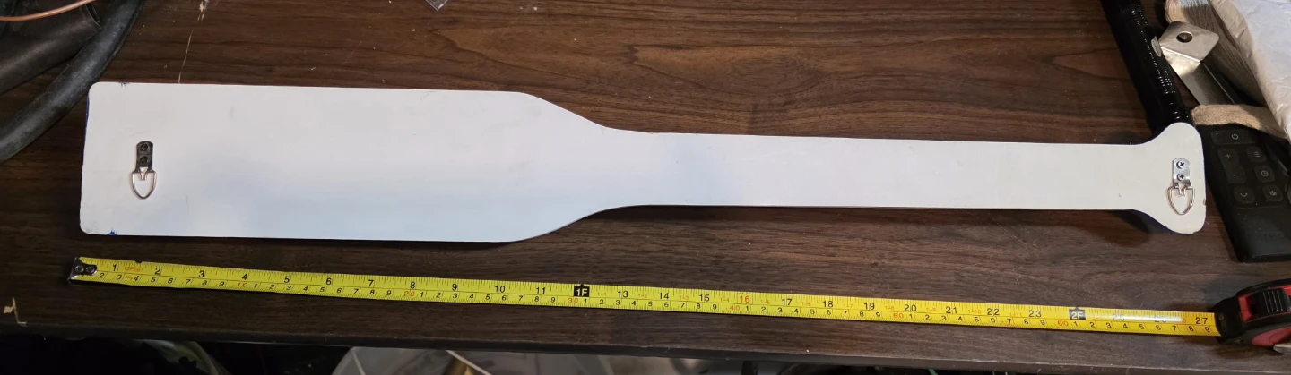 27" Nautical Oar Wall Hook Rack - photo 4