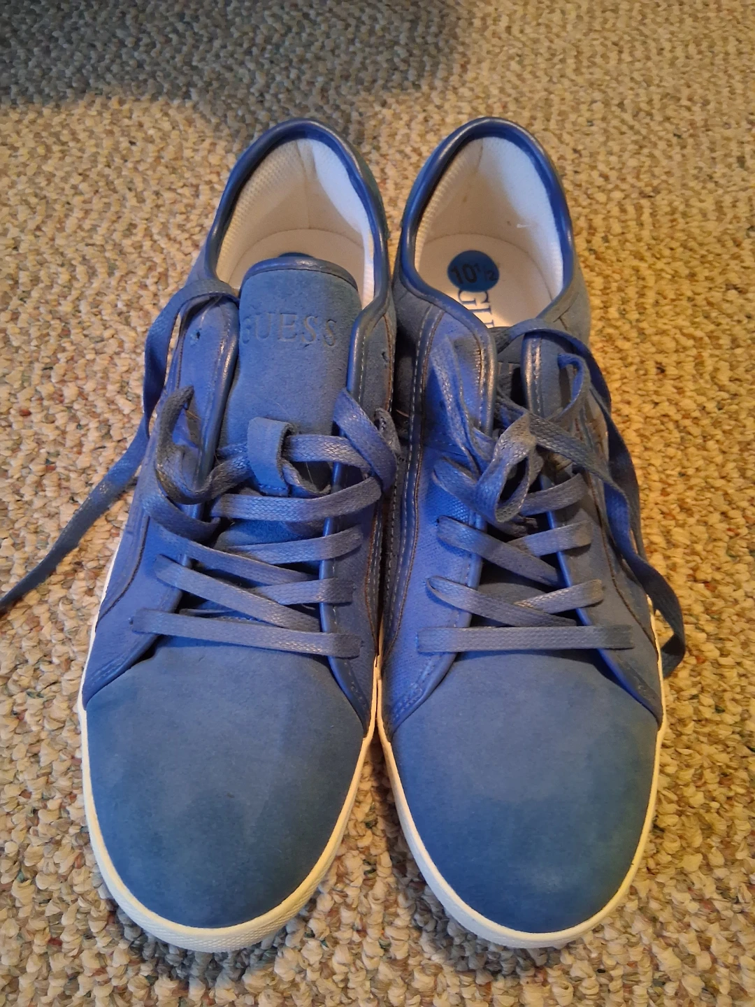 Blue Guess Sneakers Size 10.5
