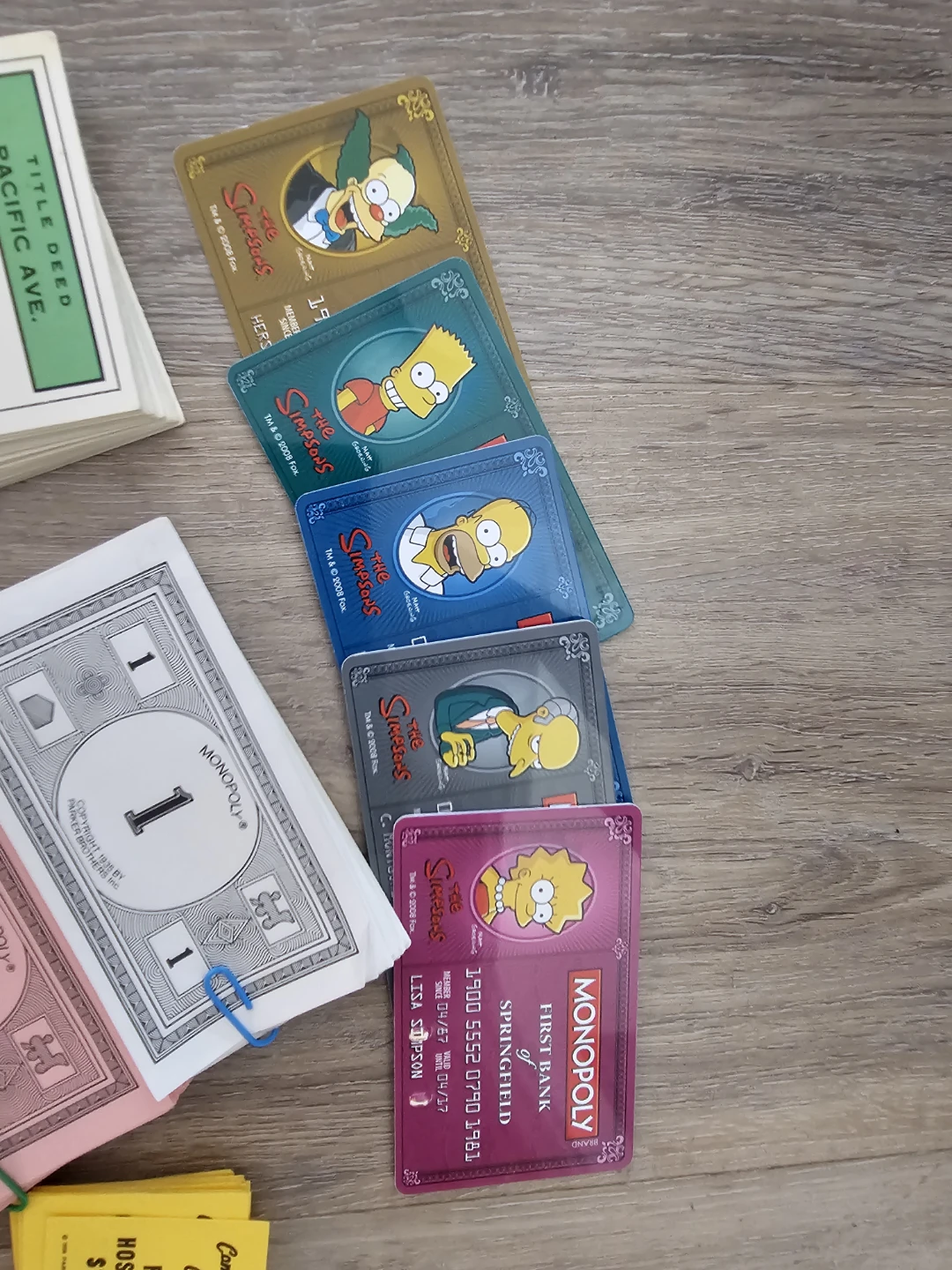 The Simpsons Monopoly Board Game things - photo 4