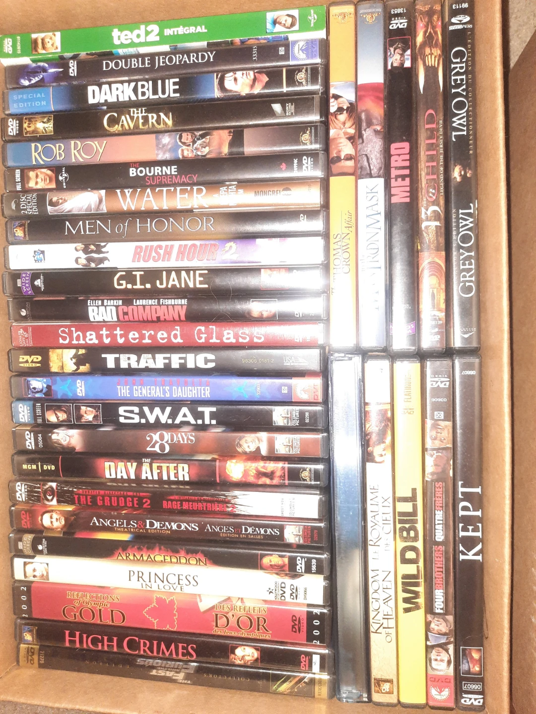 Various DVDs and Blu-rays Bundle