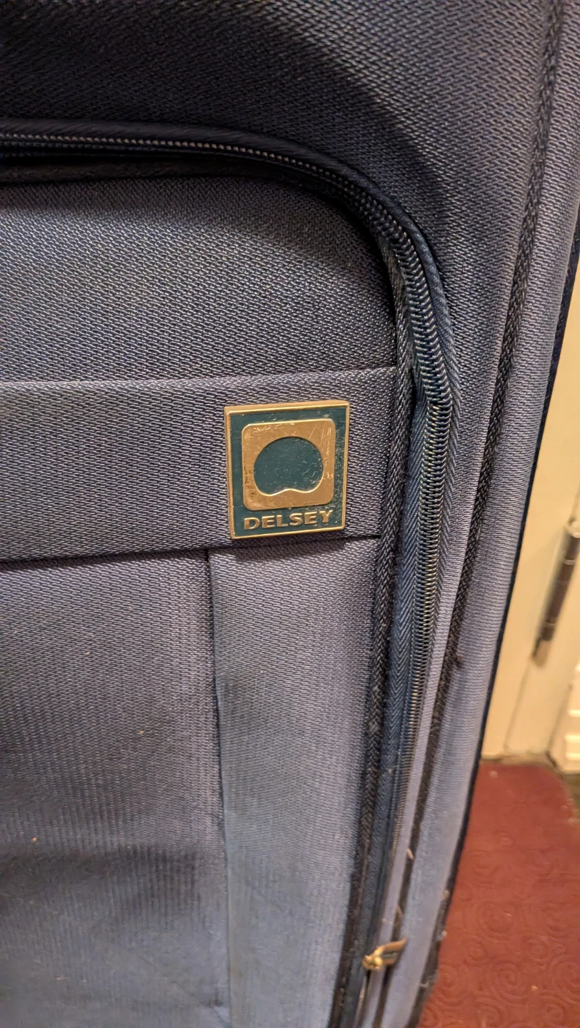 Delsey Blue Softside Spinner Luggage - photo 4
