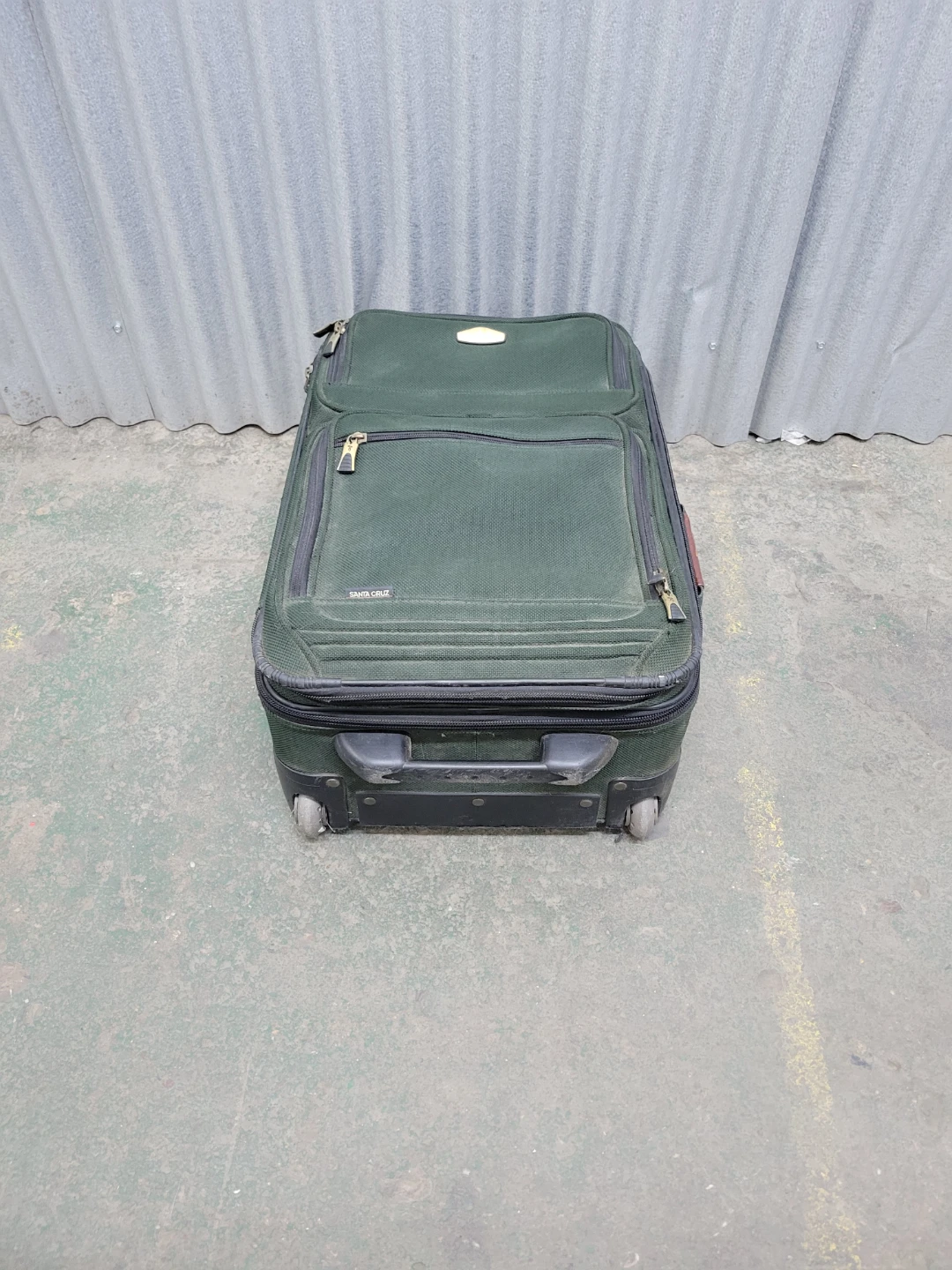Santa Cruz small Rolling Suitcase - Green - photo 3