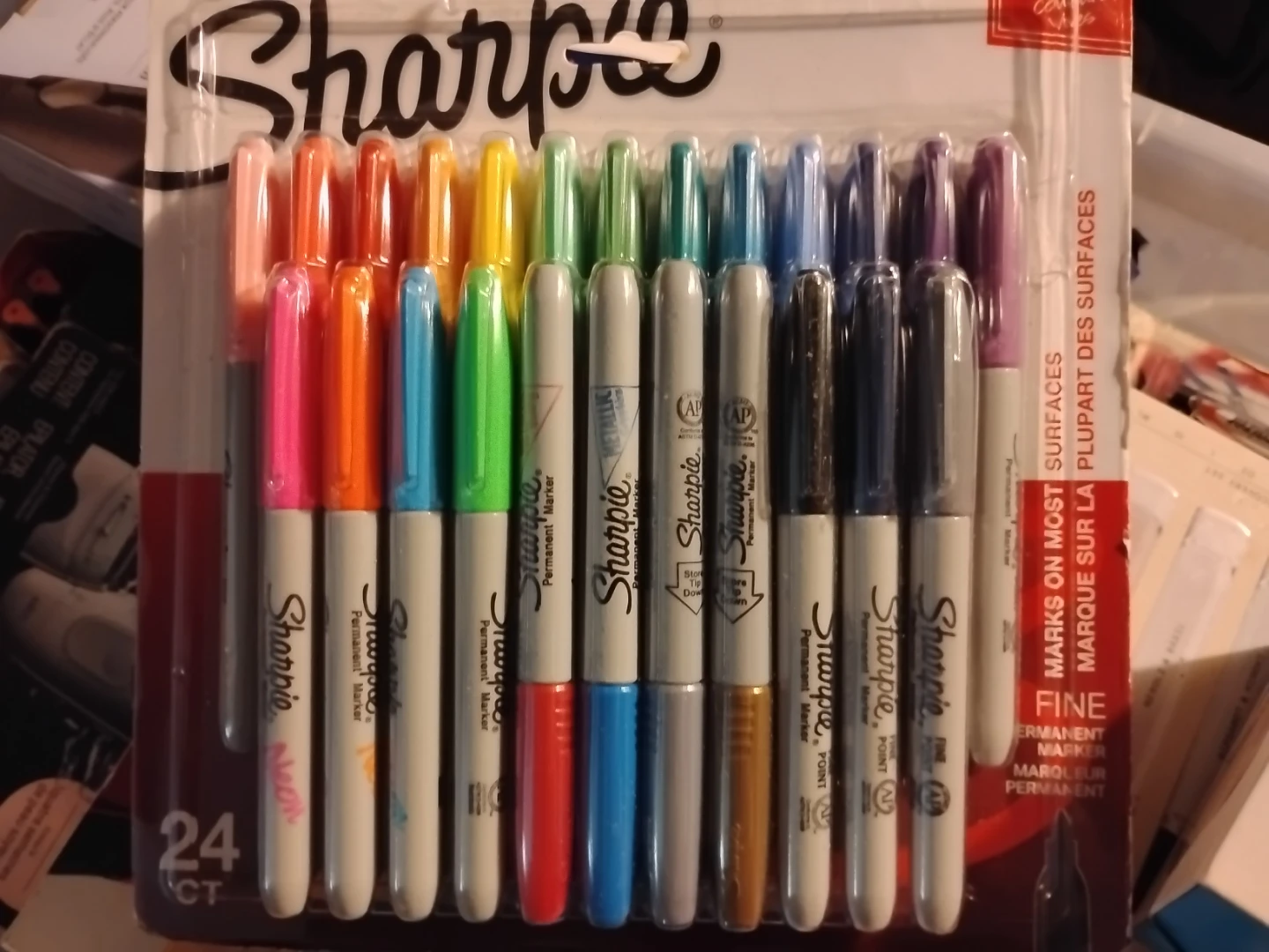 Sharpie Permanent Markers - 24 Count