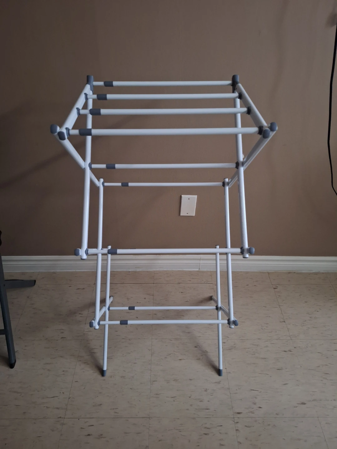 White foldable drying rack - photo 2