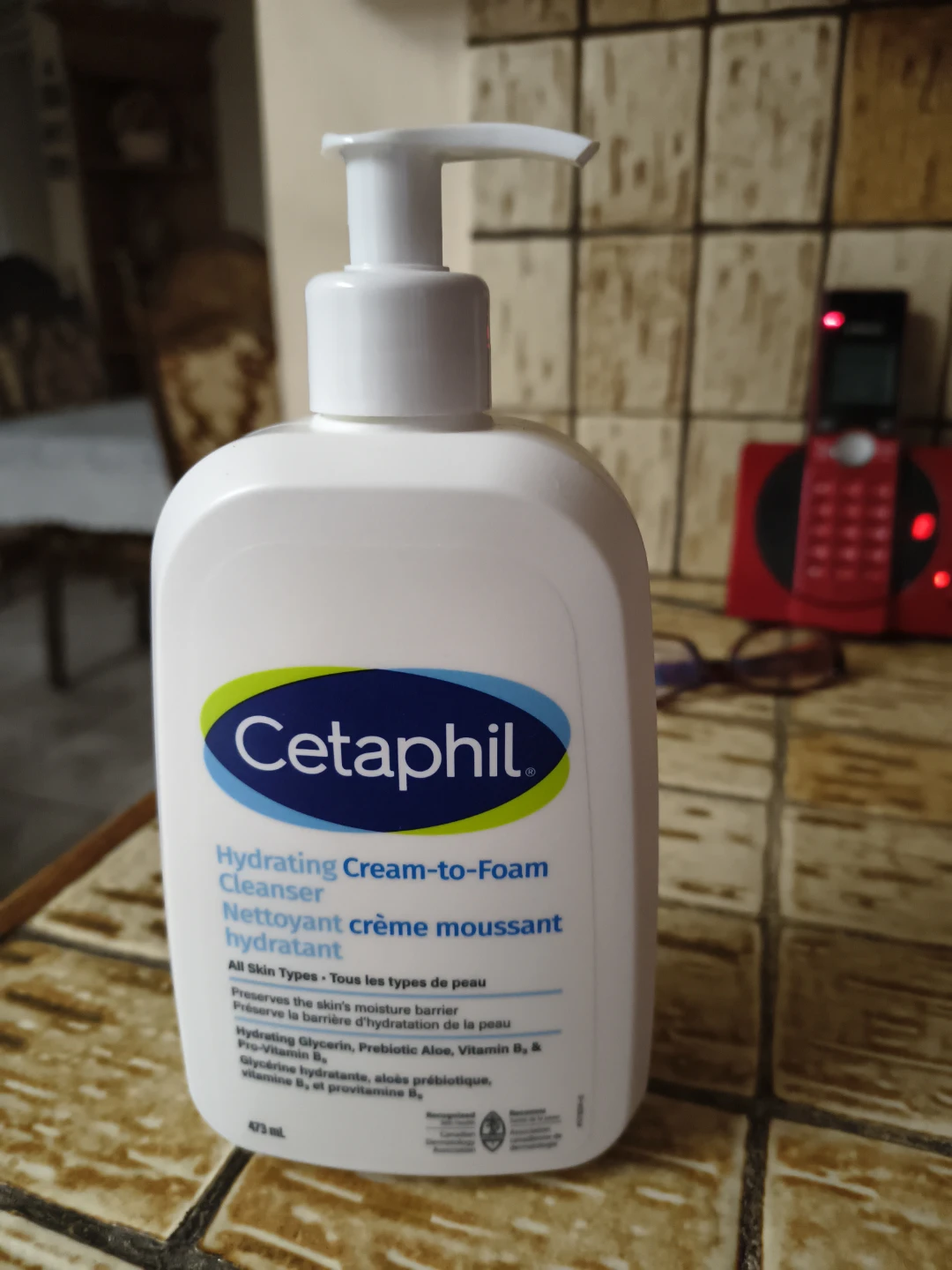 Cetaphil Hydrating Cream-to-Foam Cleanser