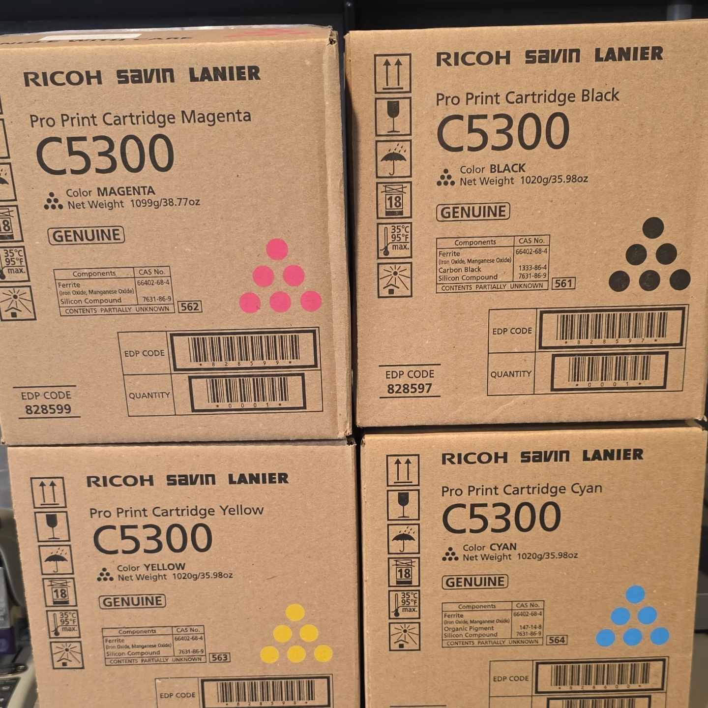 Ricoh Savin Lanier C5300 Pro Print Cartridges